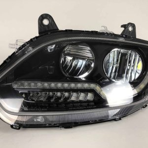 United Pacific Black Housing LED Headlight for International LT- Left