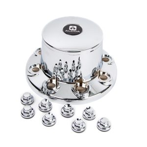 Alcoa Chrome Rear Hub Cover Kit - 19.5 Inch - ALC082133