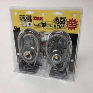 Cat's Eyes Tire pressure Monitoring system- 100psi, Stainless hoses, 2pk for 1 axle with dual tires