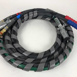 Fleetrite Complete Air/Power cable and hose assembly 15' with ABS