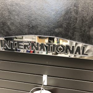 Fleetrite International Trucks Logo Mudflap Bottom Weight