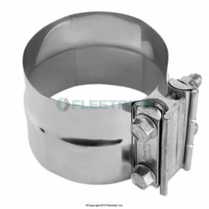 Fleetrite 4'' Exhaust step clamp- Aluminized