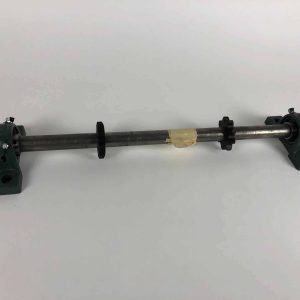 Lower Hopper Crank assembly for Doepker Steel Super B Grain Bulker Trailers