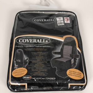 COVERALLs Seat Cover- Black