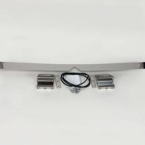 Chrome bug deflector for 2022+ International HX520