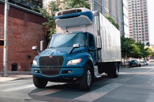 international emv reefer driving urban streets 250501 06805